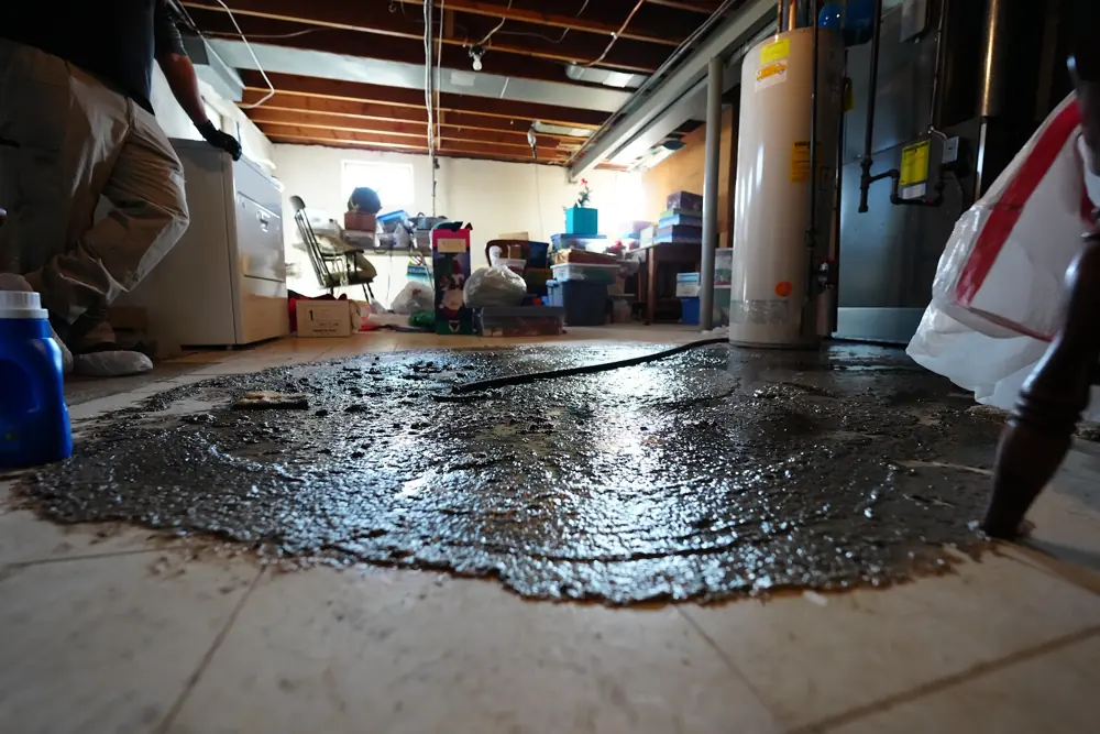 Restoration equipment on a Torrance job
