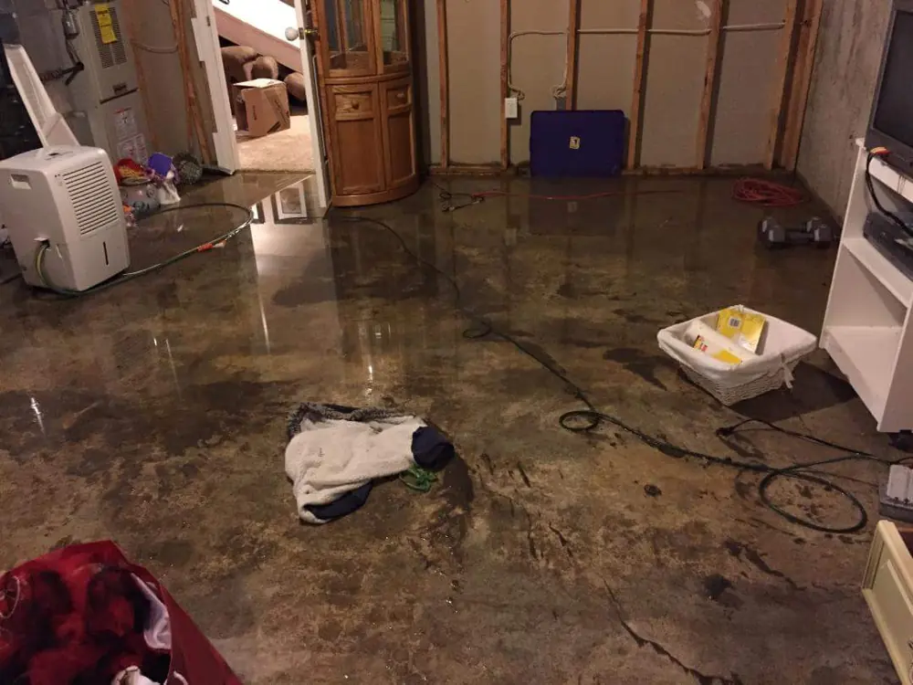 Restoration equipment on a Torrance job