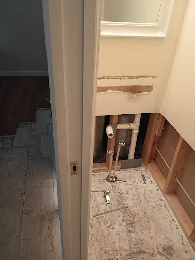 Restoration equipment on a Torrance job